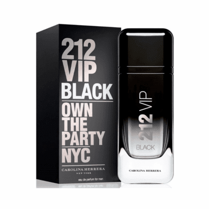 CAROLINA HERRERA EDP- 212 VIP MEN BLACK – x100ml