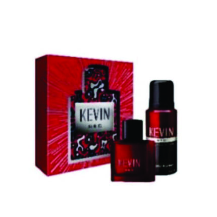 ESTUCHE KEVIN RED EDT 60 ML + DEO 150ML