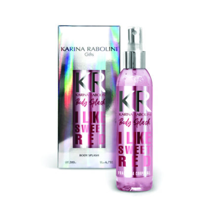 KARINA RABOLINI BODY SPLASH 200ML- Sweet Red