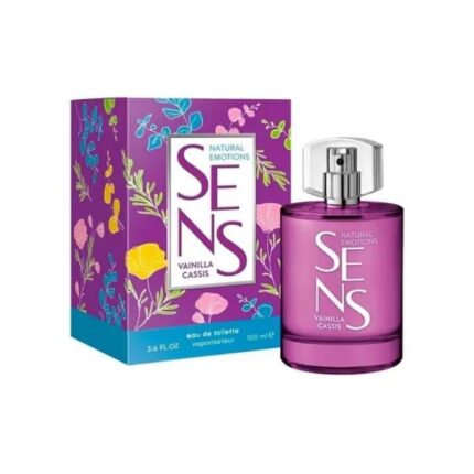 SENS NATURAL VAINILLA CASSIS EDT 100ML