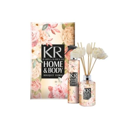 Set KR Home & Body Flowers Bouquet (difusor+aromatizador Amb+Flores