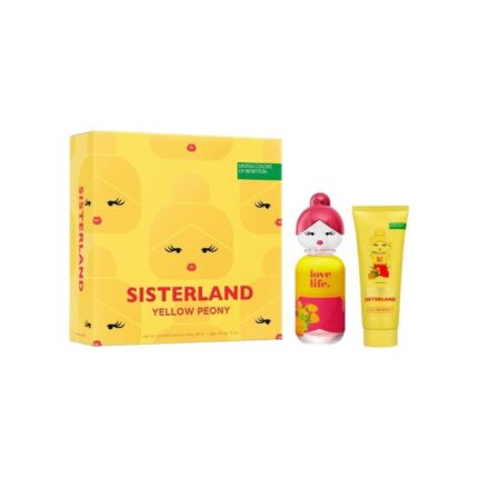 ESTUCHE BNT SIS YELLOW PEONY EDT 80ML+ BODY LOTION 75ML