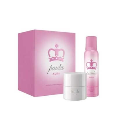 PAULA AURA ESTUCHE – EDT 60ML + DEO