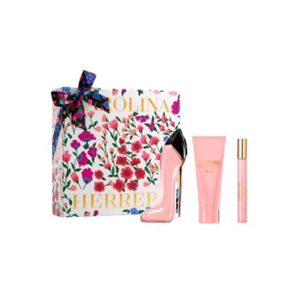 ESTUCHE C.HERRERA GOOD GIRL BLUSH 80ML + BODY LOTION 100ML + EDT 10ML