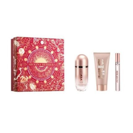 ESTUCHE C. HERRERA 212 VIP ROSE 80ML + BODY LOTION 100ML + EDT 10ML