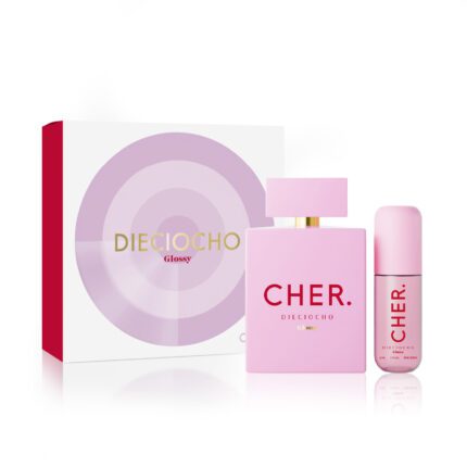 CHER DIECIOCHO GLOSSY EDP 100 ML + BODY SPLASH 50 ML – COFRE DDM26