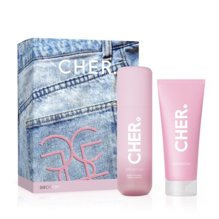 CHER DIECIOCHO BODY SPLASH 135 ML + BODY LOTION 100 G – MINI COFRE DDM26