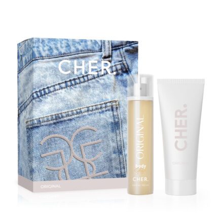 CHER ORIGINAL BODY SPLASH 100 ML +BODY LOTION 100 G – MINI COFRE DDM26