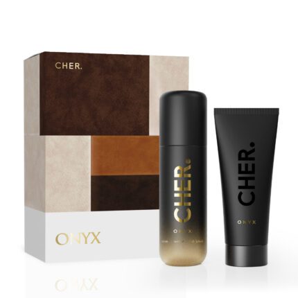 CHER ONYX BODY SPLASH 135ML + BODY LOTION 100GR