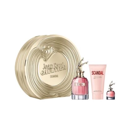 ESTUCHE JPG SCANDAL EDP 80ML + BODY LOTION 100ML + MINI 5ML