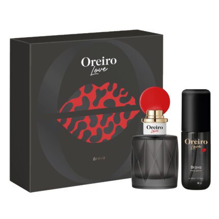 COFRE OREIRO LOVE BRAVA – EDP 50 ML + BODY SPLASH 50 ML