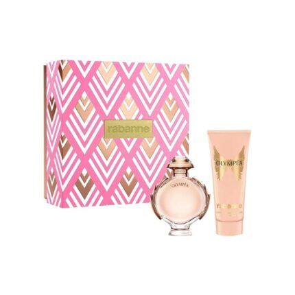 ESTUCHE P.RABANNE – OLYMPEA – EDP 80ML + BODY LOTION 100ML + MINI 5ML